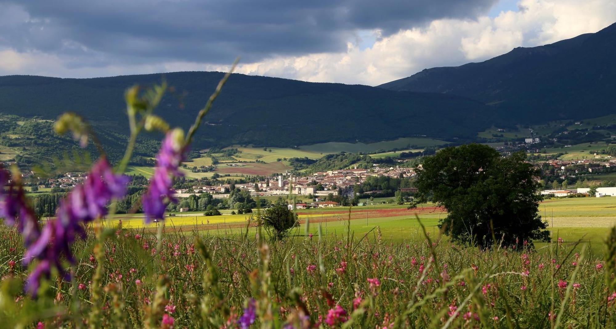 Agriturismo La Cascina Di Opaco Norcia Exteriör bild